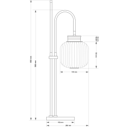 ALBA LAMPA GABINETOWA ALB-LG-1  KUTEK